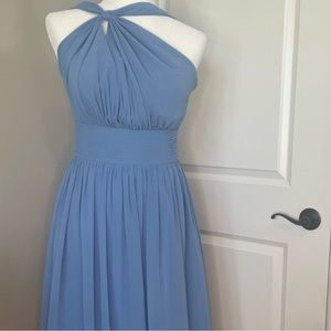 AW. Bridal blue beautiful dress great condition size 6